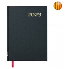 AGENDA 2025 SINTEX DÍA PÁGINA 14 X 20 CM COLOR NEGRO CATALÁN DOHE 11408 - 25 (Espera 4 dias)